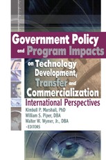 Marshall, K: Government Policy and Program Impacts on Techno