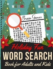 Holiday Fun Word Search Book for Adults and Kids