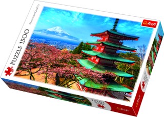 TREFL dėlionė „Fudžijama“, 1500 det.