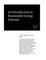 An Introduction to Renewable Energy Systems