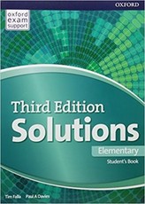 Solutions Elementary Students Book (vadovėlis, 3rd edition)