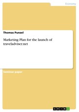 Punzel, T: Marketing Plan for the launch of traveladviser.ne