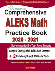 Comprehensive ALEKS Math Practice Book 2020 - 2021