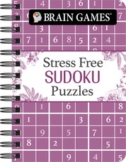 Brain Games - To Go - Stress Free: Sudoku Puzzles (Purple)