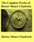 The Complete Works of Hector Munro Chadwick