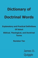 Dictionary of Doctrinal Words