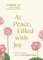 At Peace, Filled with Joy