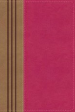 NIV, Biblical Theology Study Bible, Imitation Leather, Pink/Brown, Indexed, Comfort Print