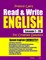 Preston Lee's Read & Write English Lesson 1 - 20 For Croatian Speakers