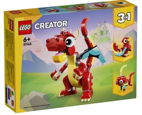 LEGO Creator 31145 – Raudonas drakonas (3in1)