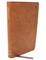 Net Bible, Thinline, Leathersoft, Brown, Indexed, Comfort Print