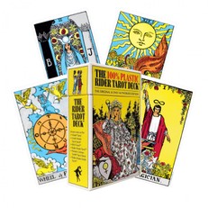 The 100 percent Plastic Rider Tarot kortos US Games Systems