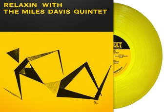 Vinilinė plokštelė LP MILES DAVIS „Relaxin’ With Miles Davis“ (Yellow Vinyl) (LP)