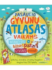 Pasaulio gyvūnų atlasas vaikams
