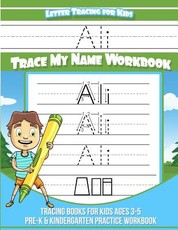 Ali Letter Tracing for Kids Trace my Name Workbook