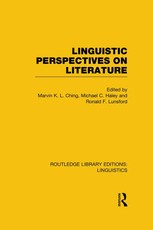 Ching, M: Linguistic Perspectives on Literature (RLE Linguis