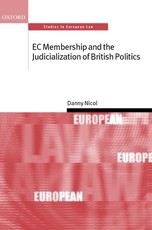 E C Membership and the Judicialization of British Politics ( S.E.L. )