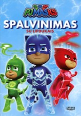 Pižamų herojai: spalvinimas