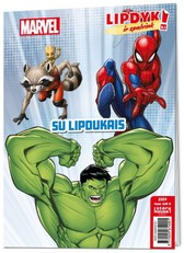 Lipdyk ir spalvink! Marvel Superherojai 2024 02
