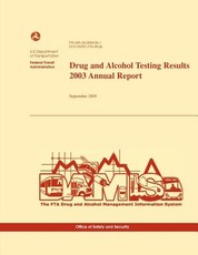 Drug and Alcohol Testing Results 2003 Annual Report