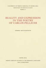 Reality and Expression in the Poetry of Carlos Pellicer