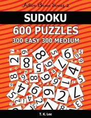 Sudoku 600 Puzzles. 300 Easy and 300 Medium