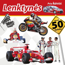 Lenktynės. Su 50 lipdukų
