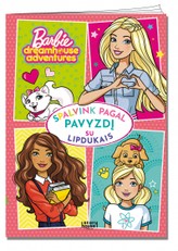 Barbė: spalvink pagal pavyzdį