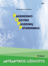 Pagrindinio ugdymo pasiekimų patikrinimas. Matematikos užduotys 10 klasei