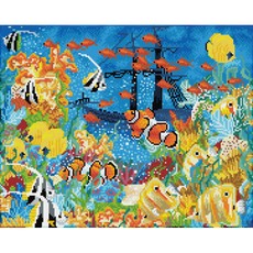 Deimantinė mozaika UNDERWATER PARADISE 41x51
