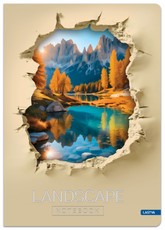 Knyga A4 96lap. 70g LANDSCAPE linija