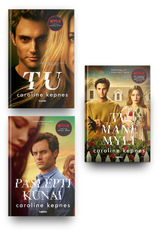 Caroline Kepnes 3 knygų rinkinys: TU + PASLĖPTI KŪNAI + TU MANE MYLI