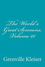 The World's Great Sermons, Volume 01