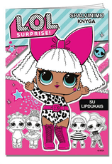 L.O.L. Surprise! Spalvinimo knyga