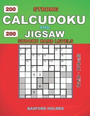 200 Strong Calcudoku and 200 Jigsaw Sudoku hard levels