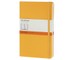 Knygelė Moleskine Coloured Classic (13 x 21, linija, oranžinės sp.)
