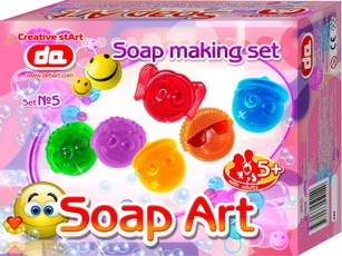„Soap Art“ muilo kūrybos rinkinys. Šypsenos
