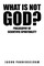 Pannirselvam, J: What Is Not God?