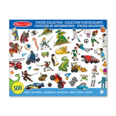 MELISSA & DOUG Lipdukų rinkinys, mėlynas