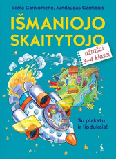 IŠMANIOJO SKAITYTOJO UŽRAŠAI 3-4 klasės mokiniams. Su plakatu ir lipdukais!