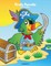 Pirate Parrots Coloring Book 1