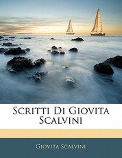 Scritti Di Giovita Scalvini
