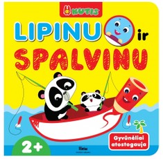 Kutis. Lipinu ir spalvinu. Gyvūnėliai atostogauja