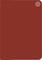 Garnet Pocket Lined Notebook
