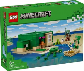 LEGO Minecraft 21254 Vėžlio paplūdimio namas