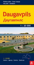Daugpilio žemėlapis 1 : 10 000