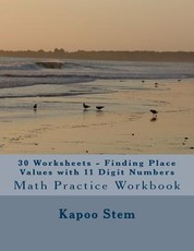 30 Worksheets - Finding Place Values with 11 Digit Numbers