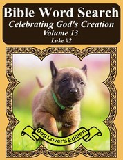 Bible Word Search Celebrating God's Creation Volume 13