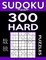 Sudoku Book 300 Hard Puzzles