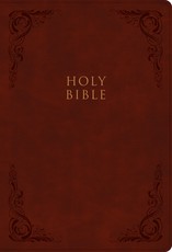 CSB Super Giant Print Reference Bible, Burgundy Leathertouch, Indexed